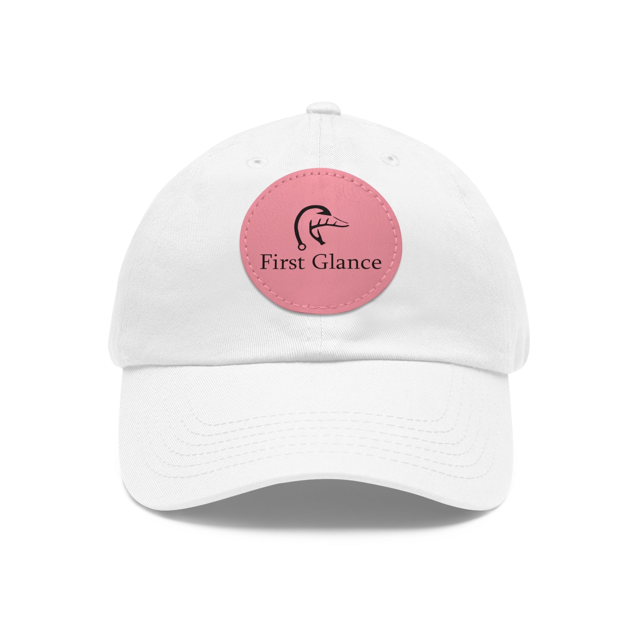 Leather Patch Dad Hat - First Glance