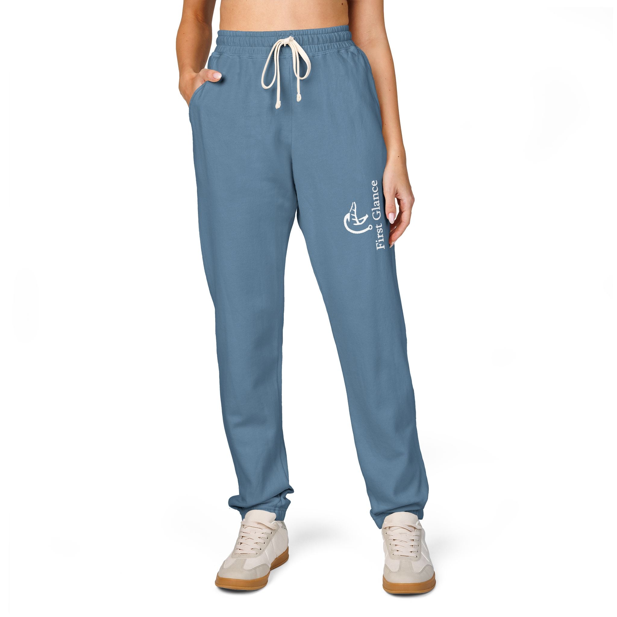Moon & Stars Fleece Sweatpants — Peace Dreamer Graphic Joggers