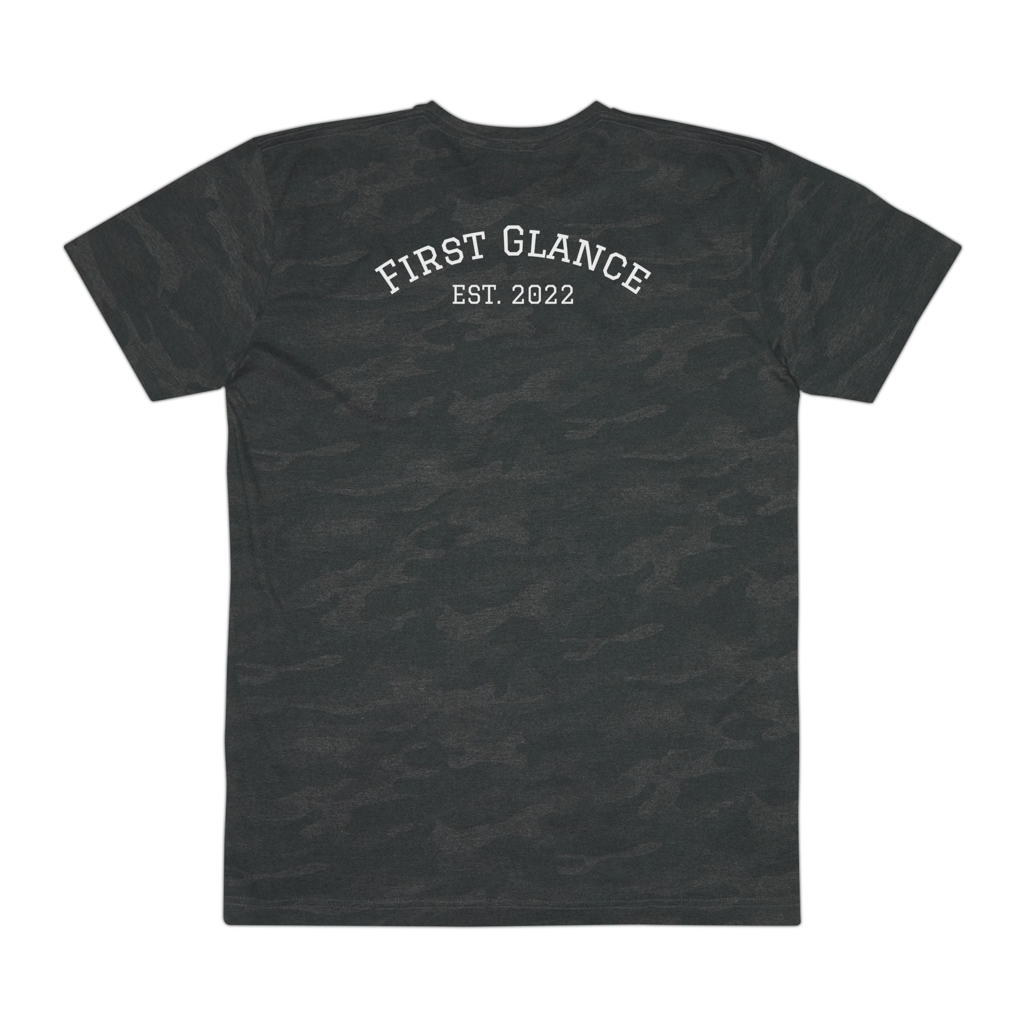 Trendy Men's Jersey Tee - 'First Glance' Leopard Print Shirt