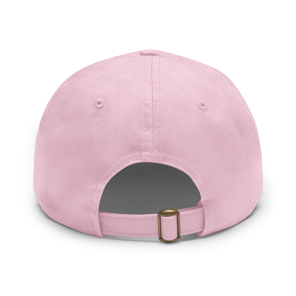 Leather Patch Dad Hat - First Glance