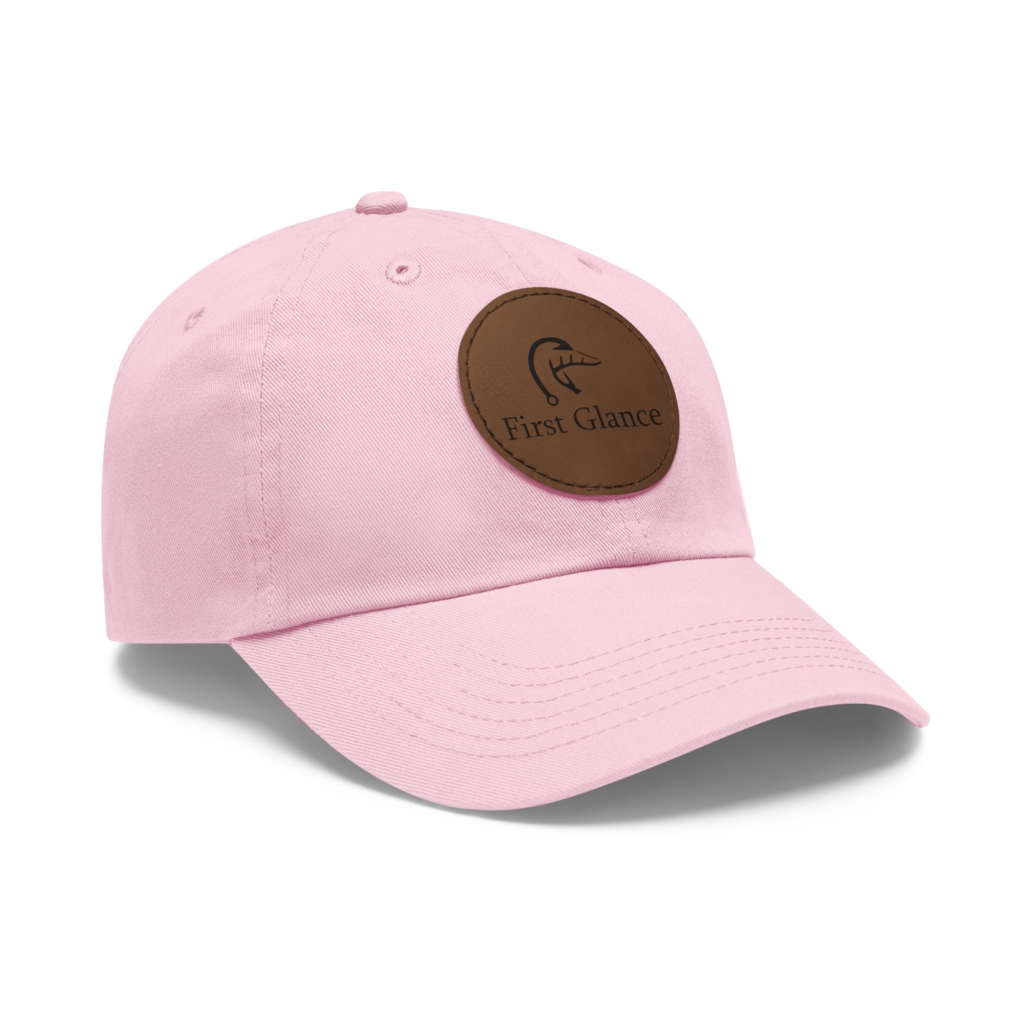 Leather Patch Dad Hat - First Glance