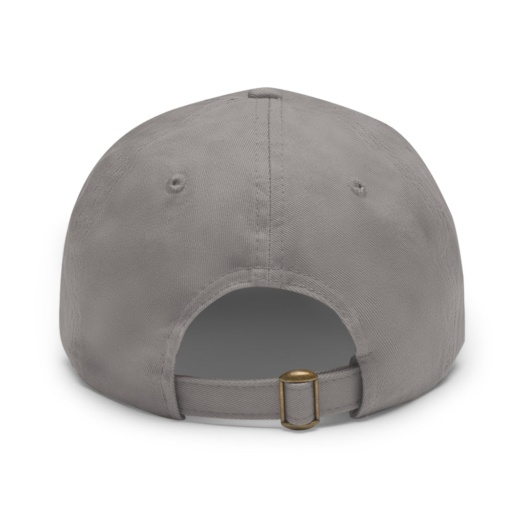 Leather Patch Dad Hat - First Glance