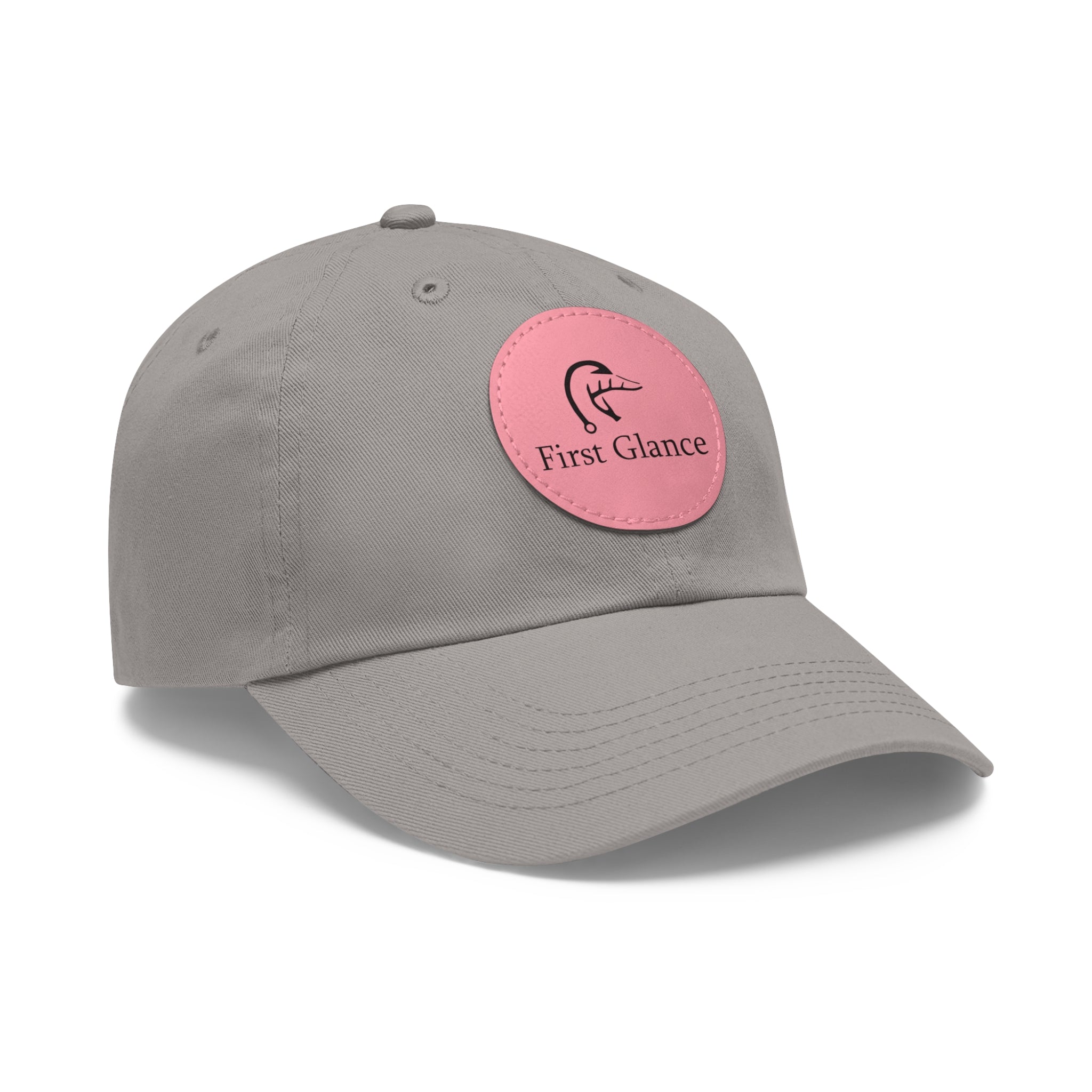 Leather Patch Dad Hat - First Glance
