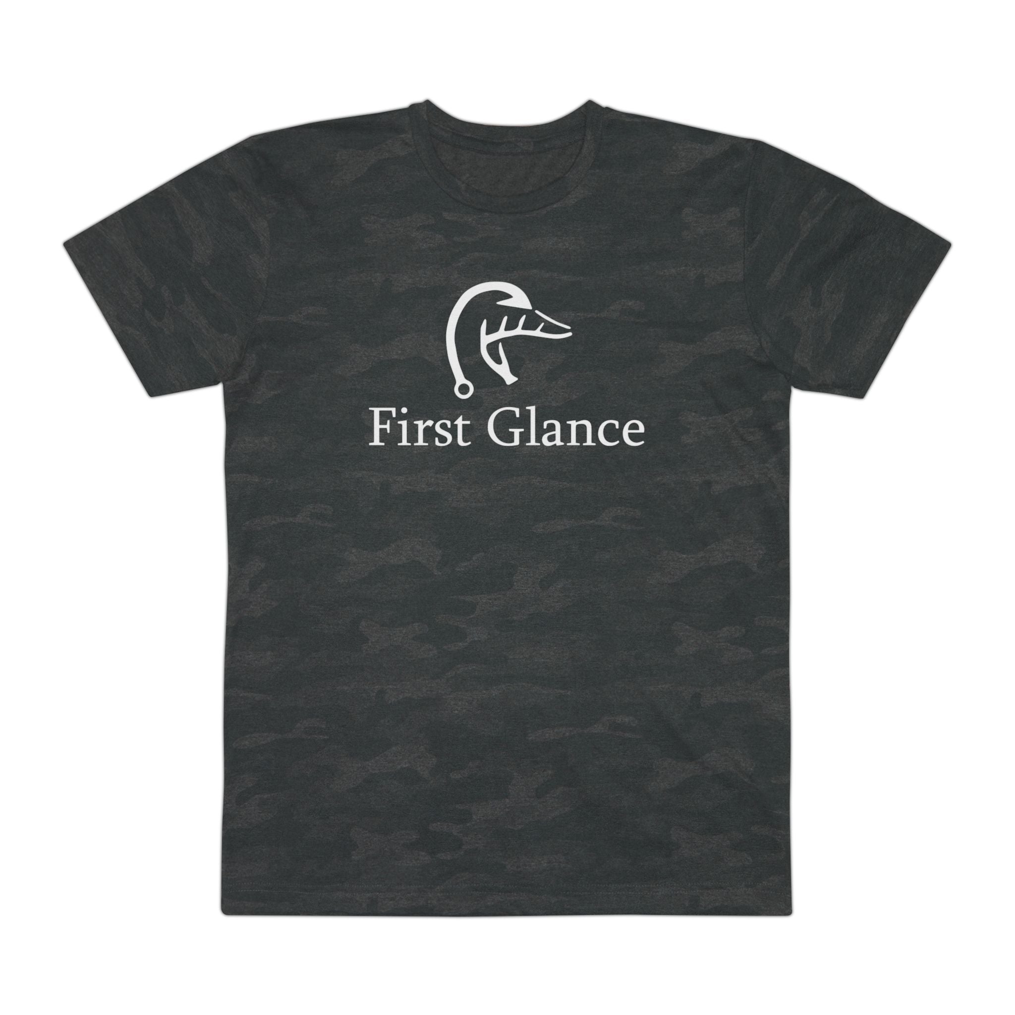Trendy Men's Jersey Tee - 'First Glance' Leopard Print Shirt