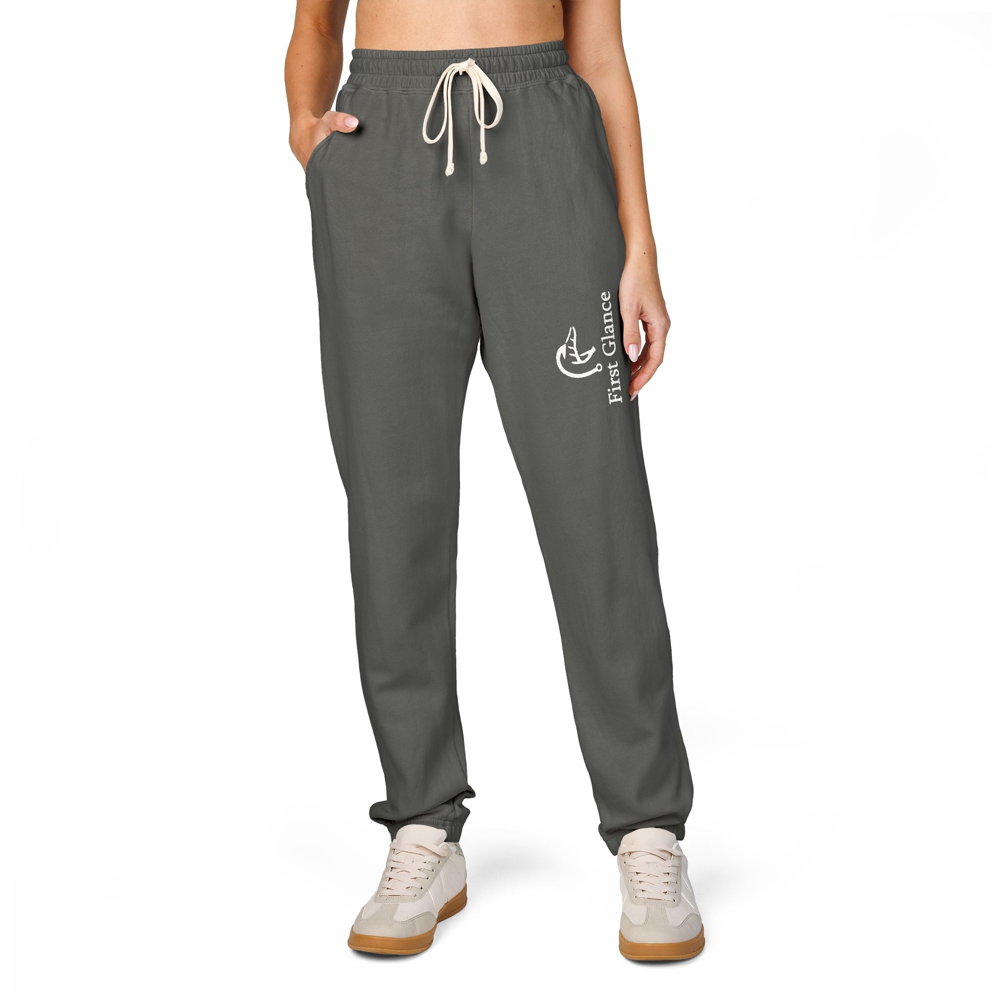 Moon & Stars Fleece Sweatpants — Peace Dreamer Graphic Joggers