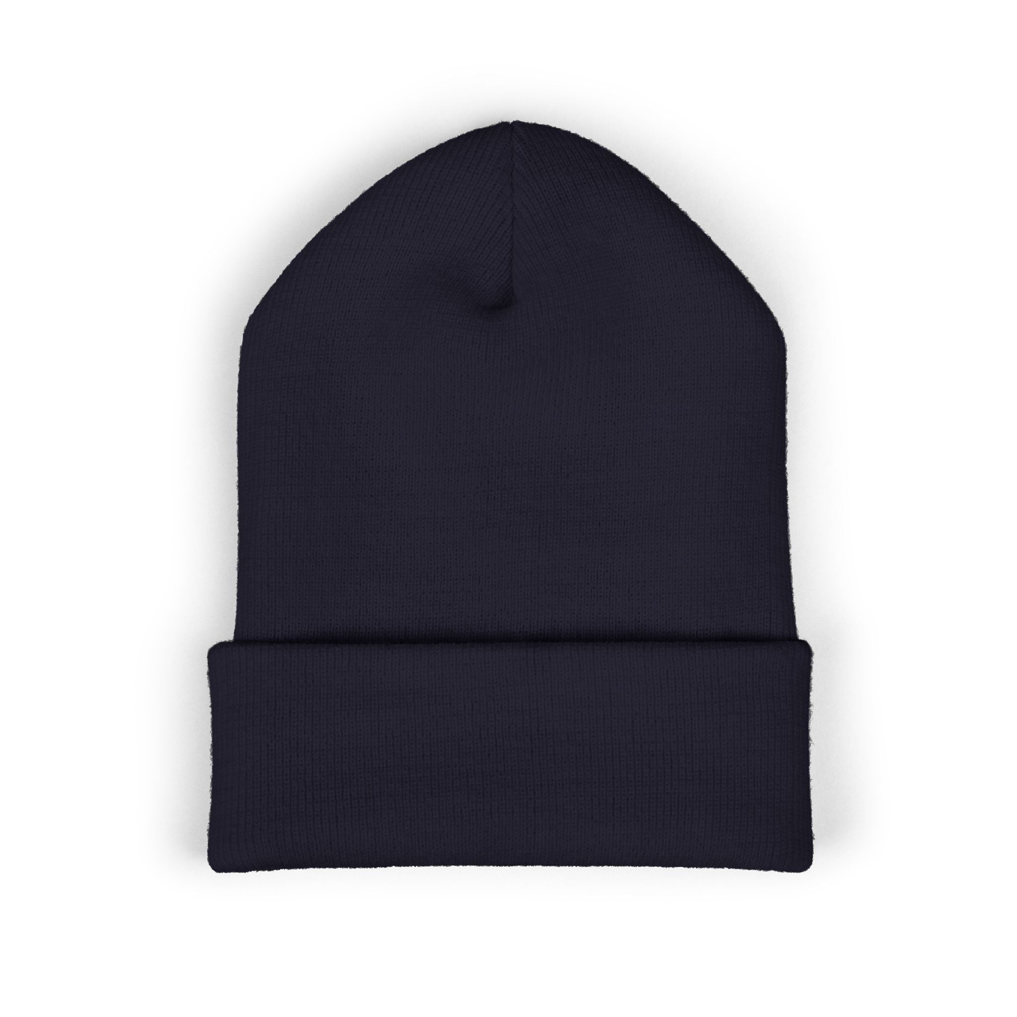 Embroidered Classic Cuffed Beanie - Stylish Winter Accessory