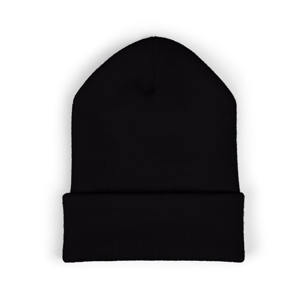 Embroidered Classic Cuffed Beanie - Stylish Winter Accessory