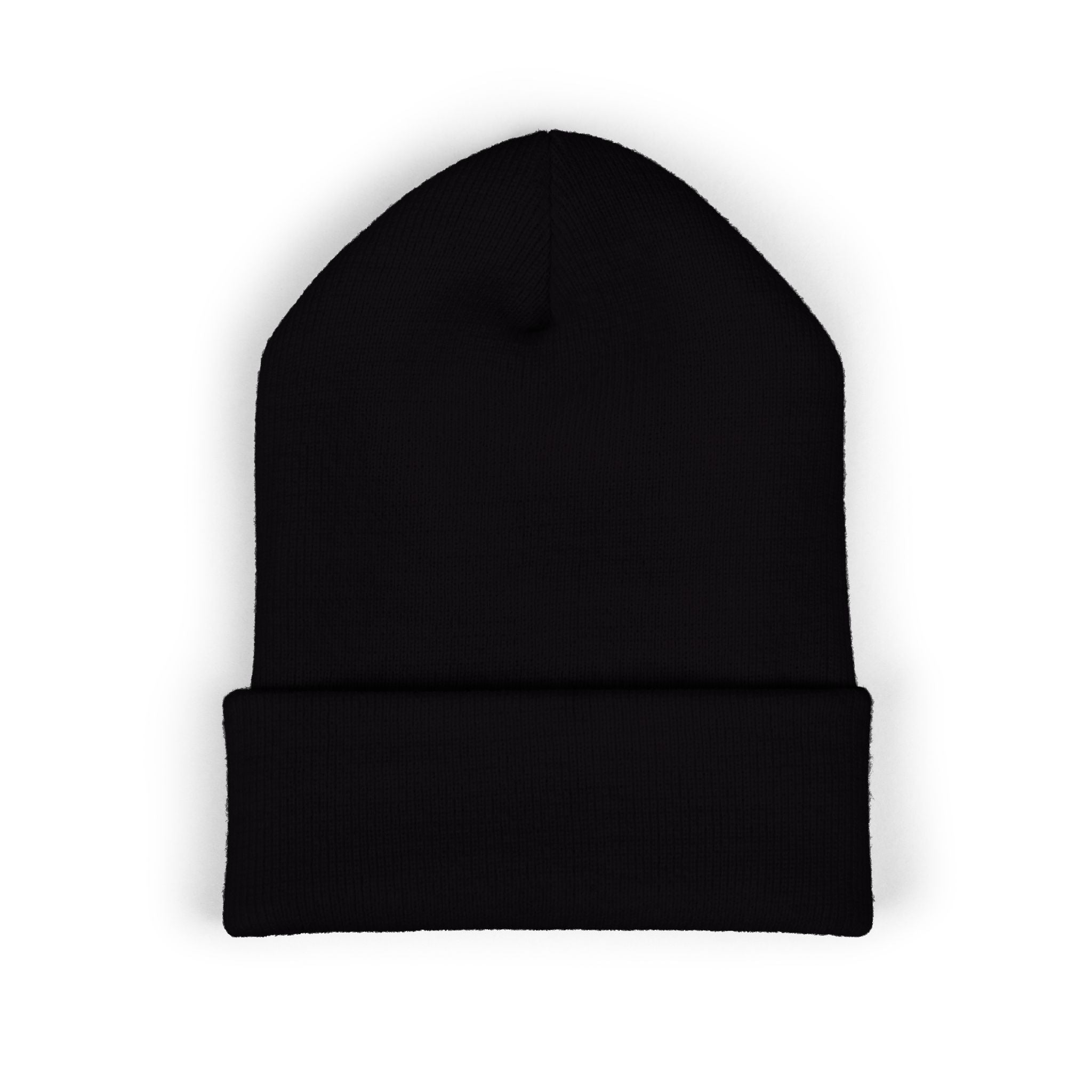 Embroidered Classic Cuffed Beanie - Stylish Winter Accessory