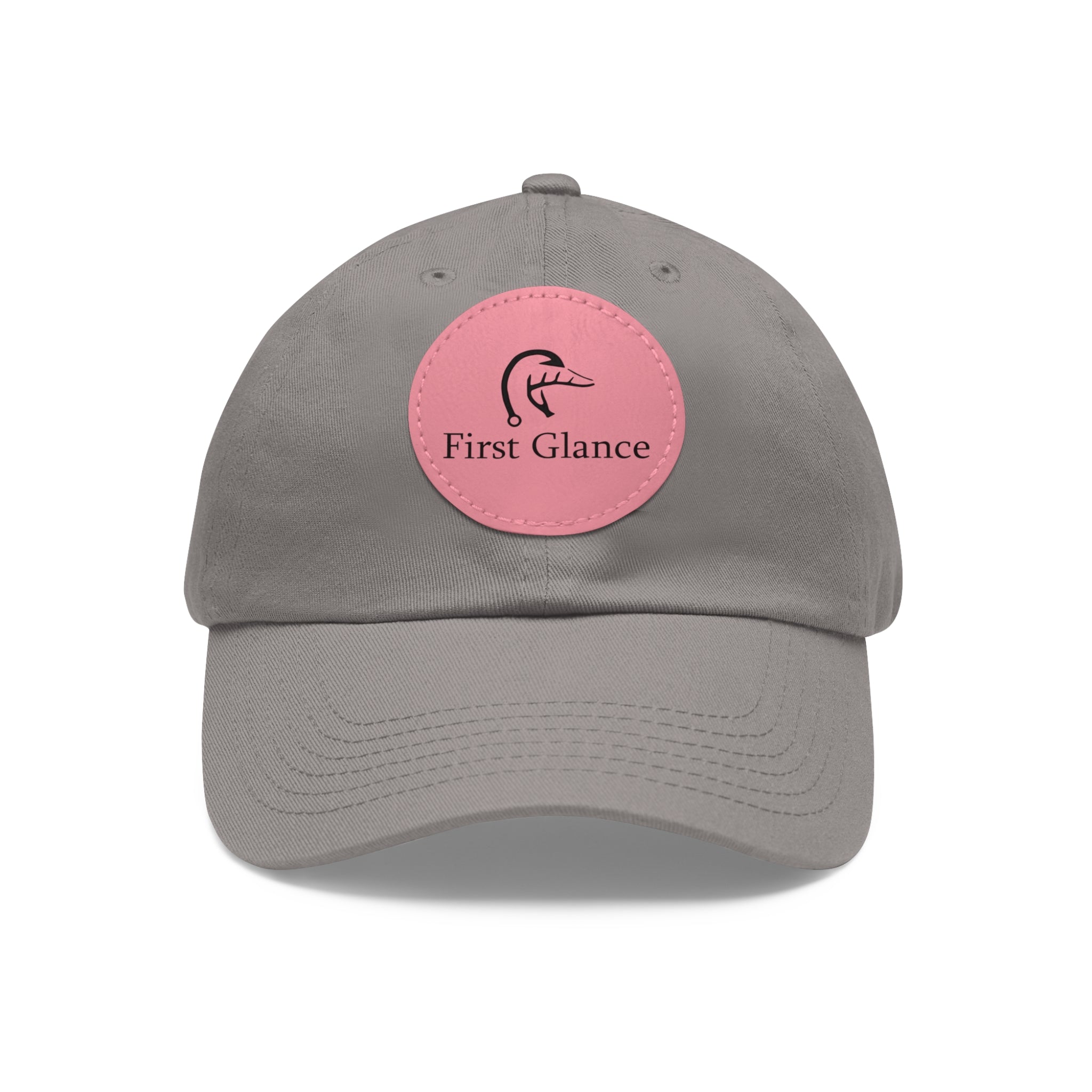 Leather Patch Dad Hat - First Glance