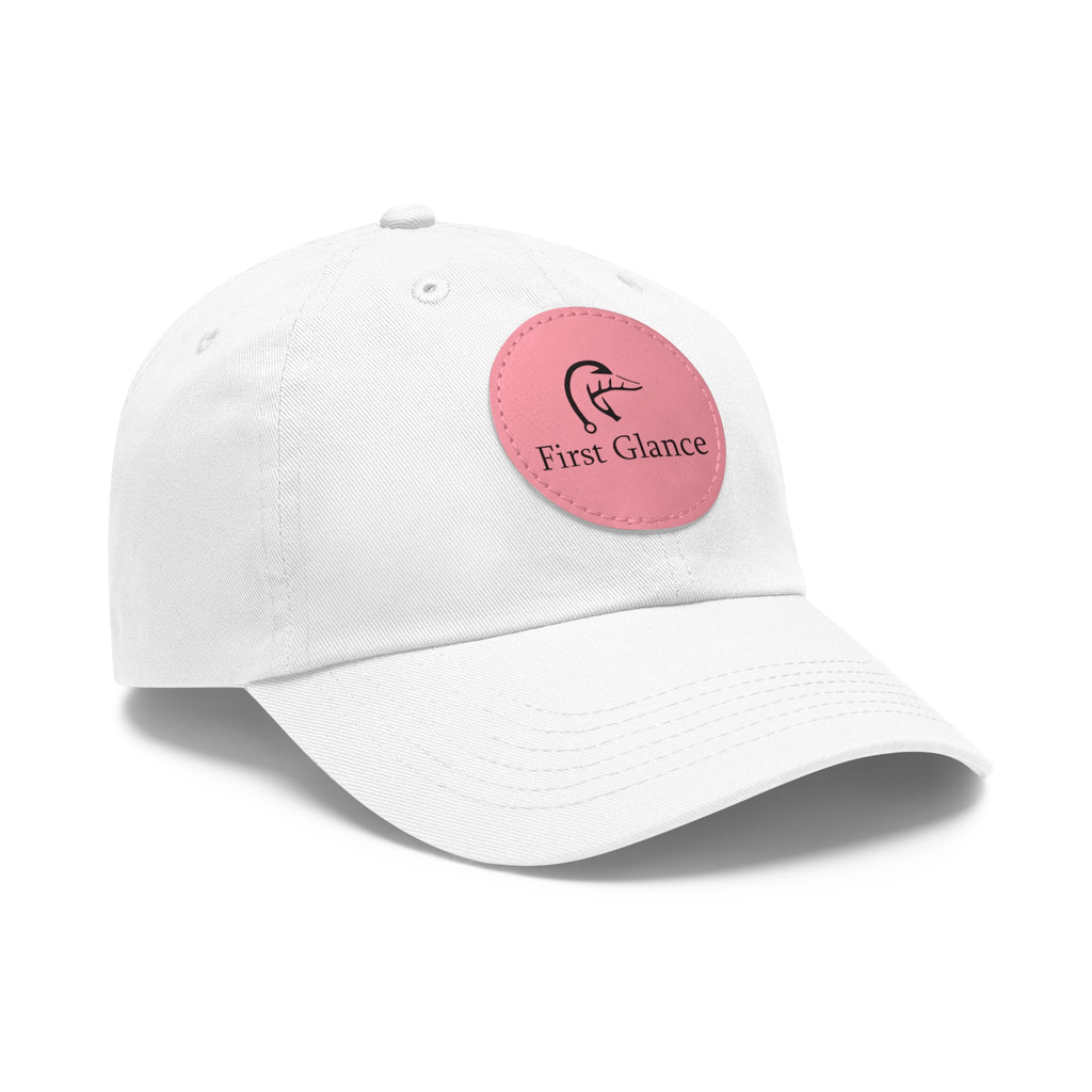 Leather Patch Dad Hat - First Glance