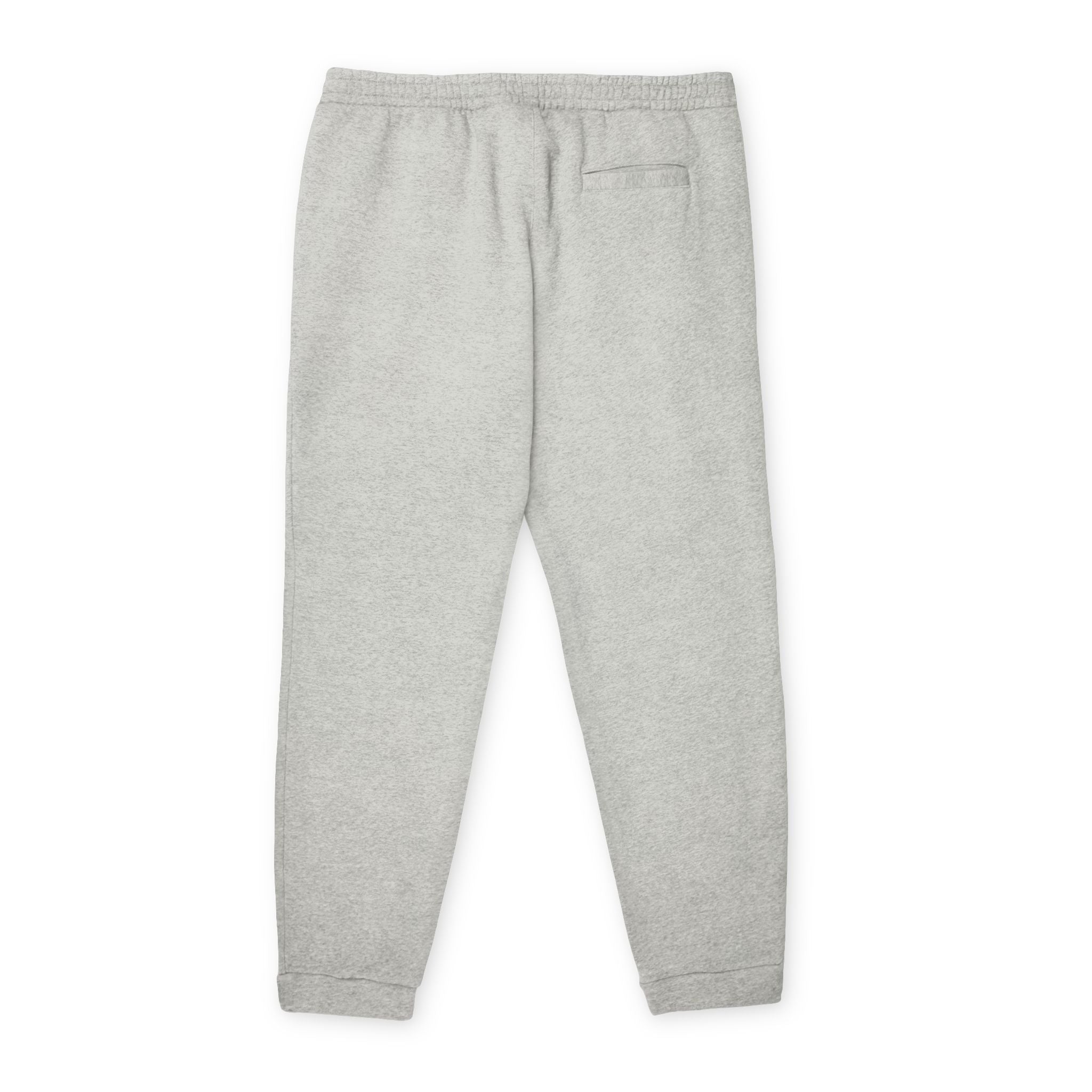 Adidas Fleece Joggers — Charcoal Casual Sweatpants with Small Logo