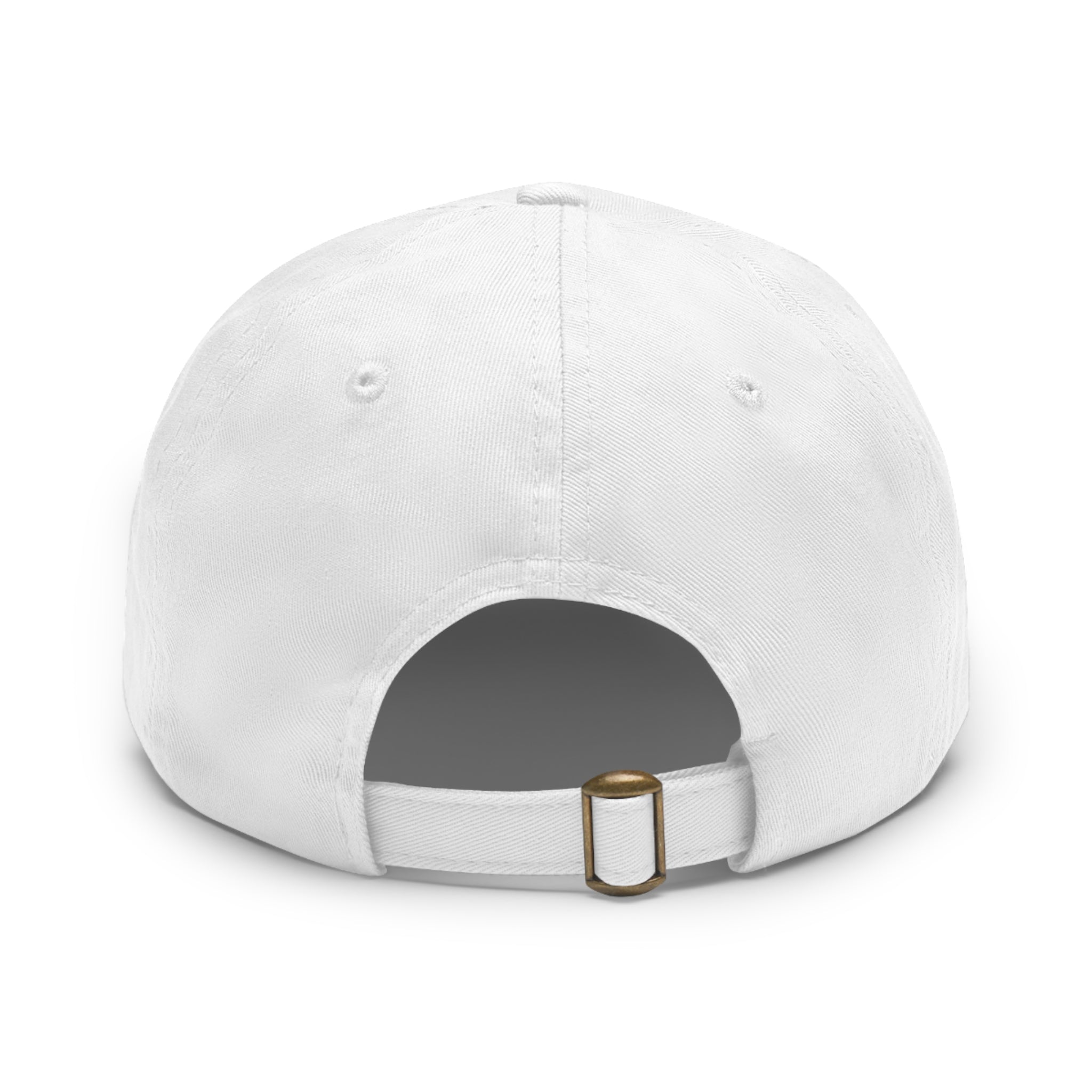 Leather Patch Dad Hat - First Glance