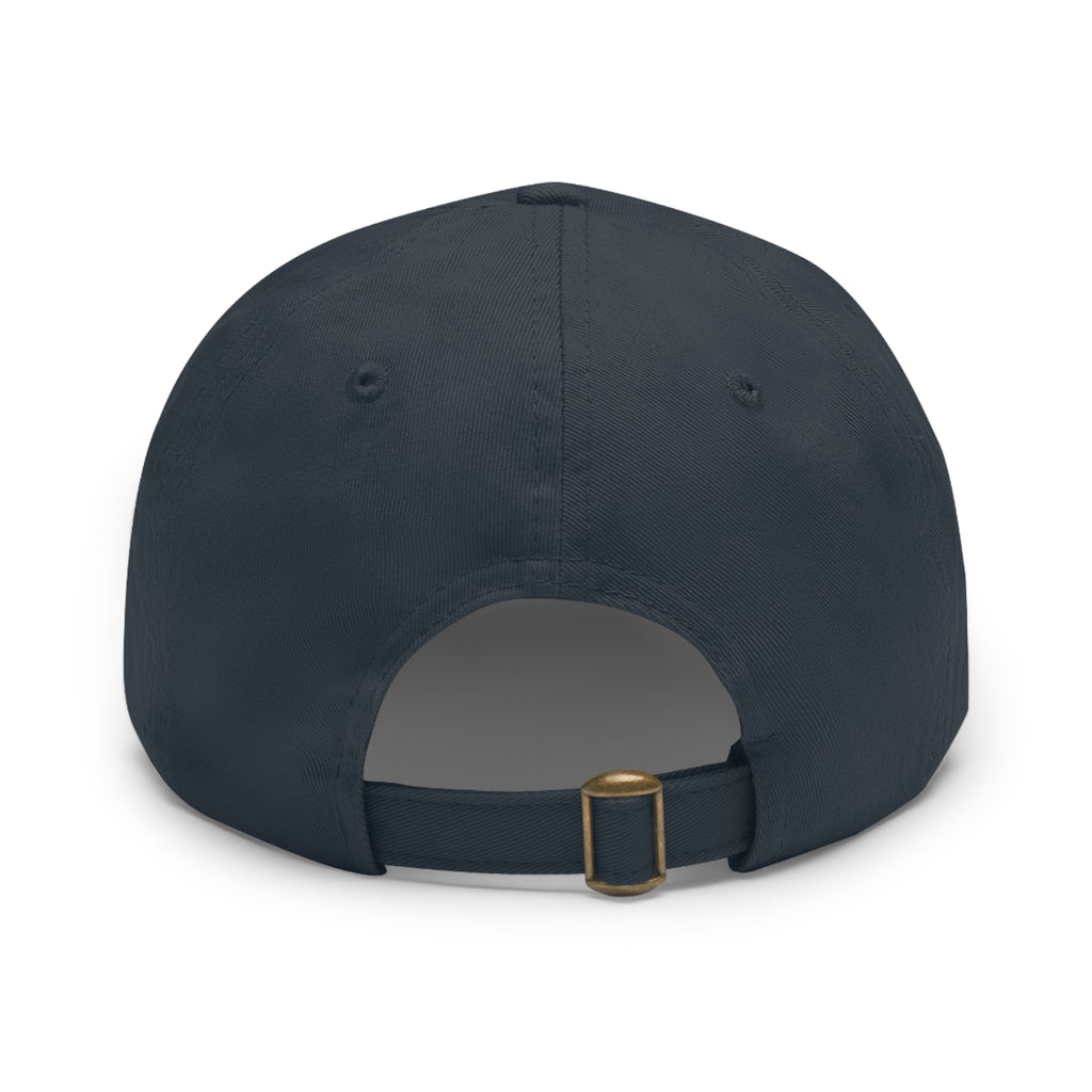 Leather Patch Dad Hat - First Glance