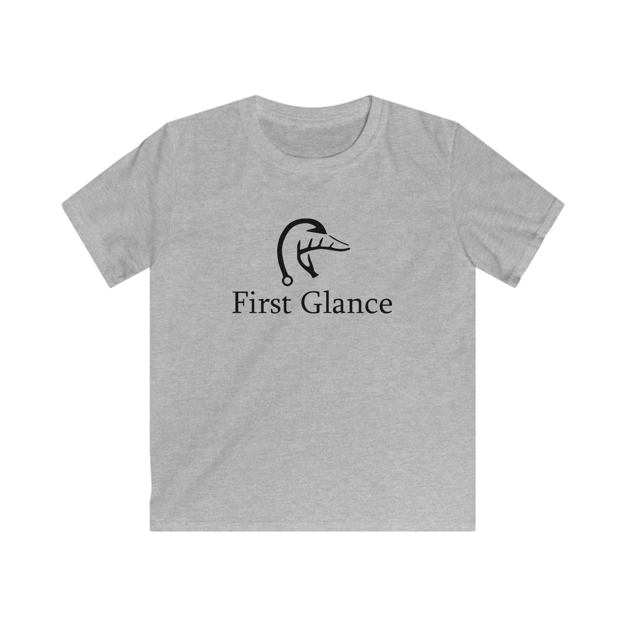 Kids First Glance Tee - Softstyle Cotton Shirt for Young Explorers